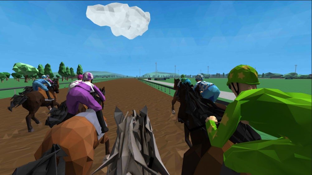William Hill lets punters experience a virtual race using live data