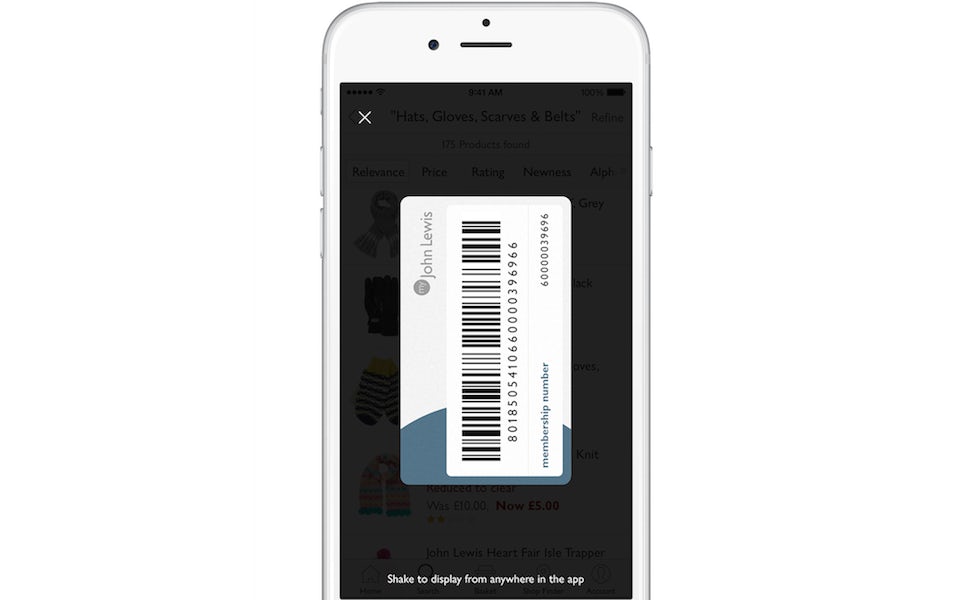 John Lewis is constantly updating its loyalty scheme, most recently with a new app