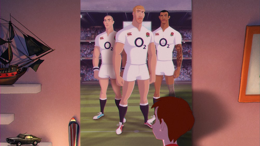O2 rugby ad