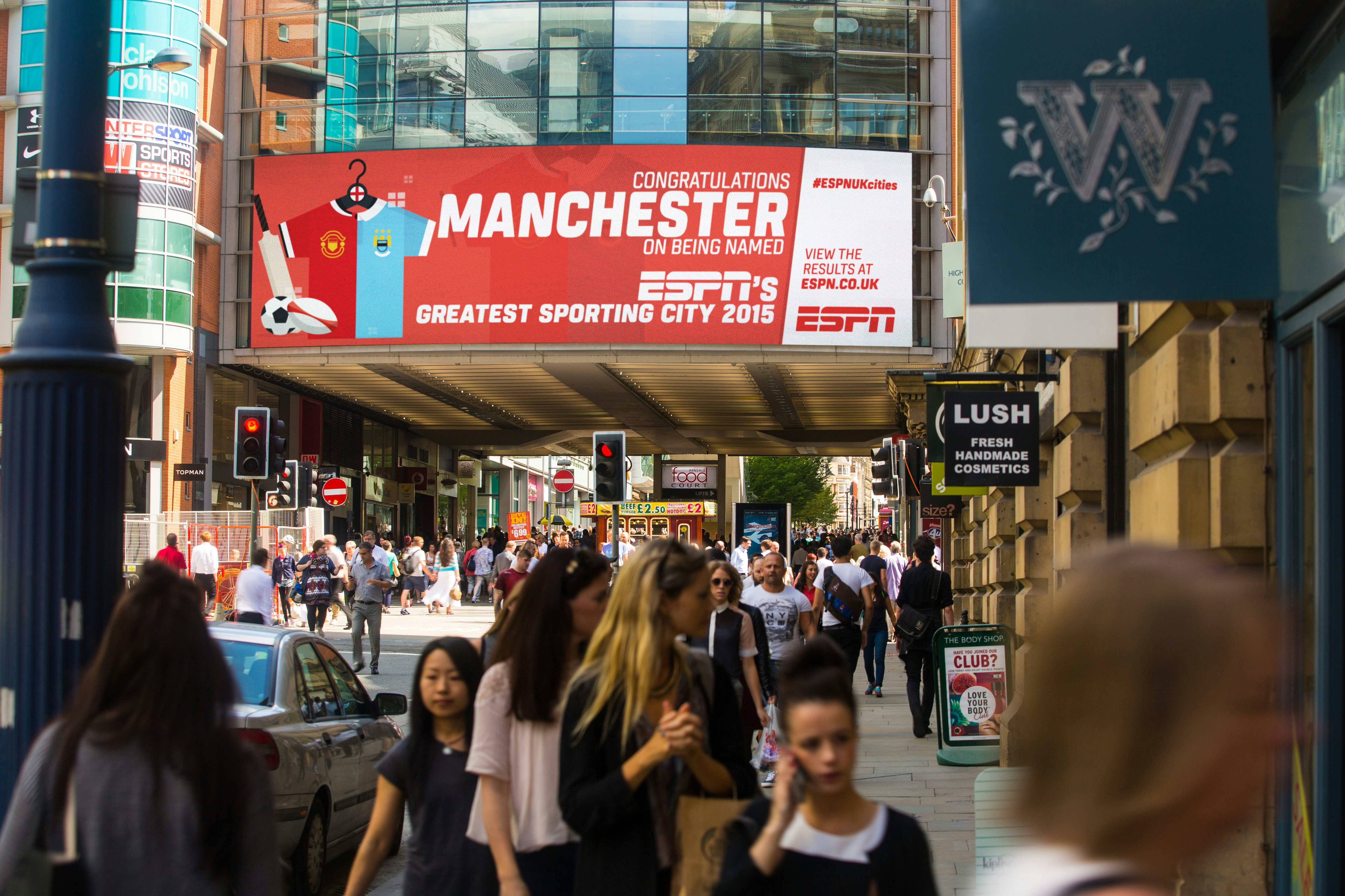 ESPN Greatest Sporting Cities OOH