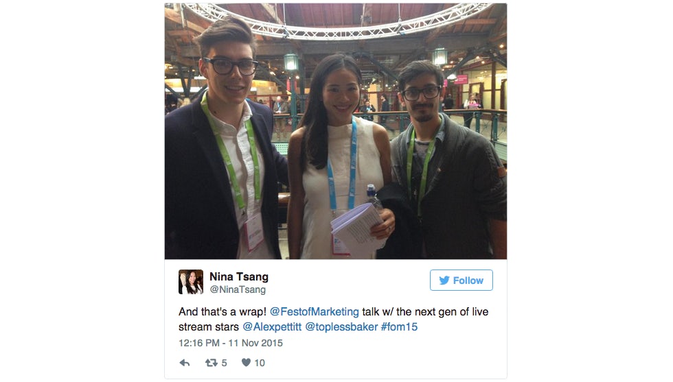 Nina Tsang Festival of Marketing