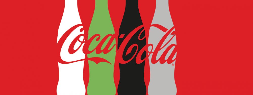 Coke one brand masthead one