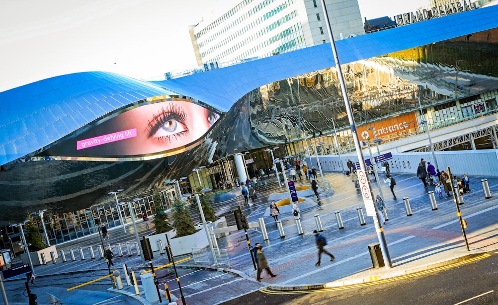 Ocean Outdoor's digital display in Birmingham can monitor passers-by