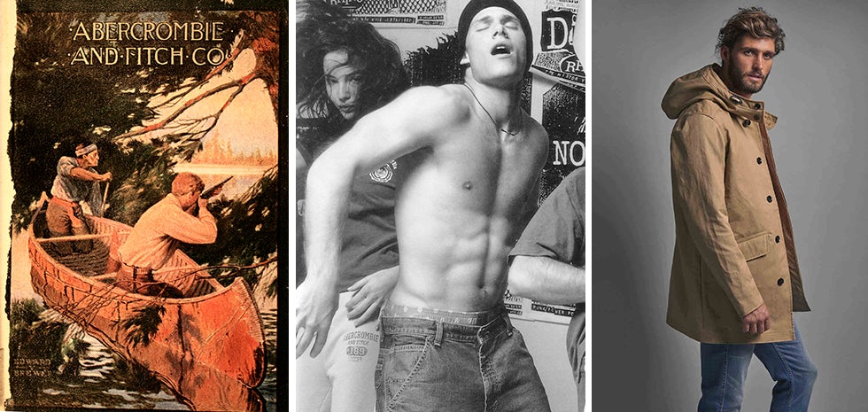 Abercrombie & Fitch advert evolution