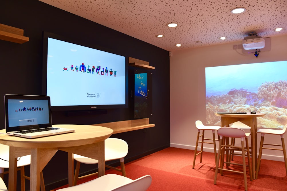 One of Three's Discovery rooms
