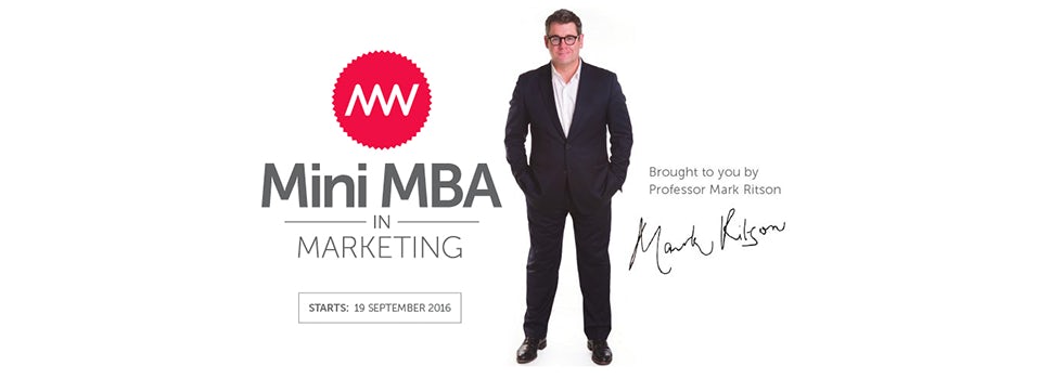 Mark Ritson Mini MBA promo