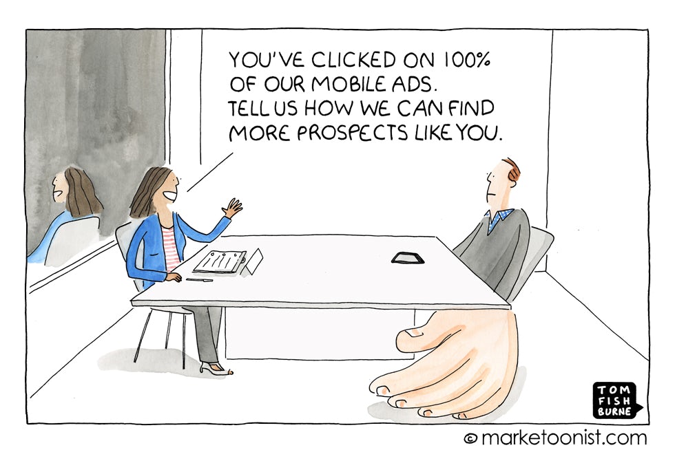 Finding the right prospects Marketoonist