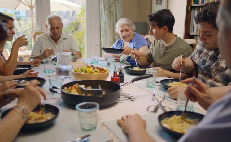 Iceland filmed real families to focus on a quality message.