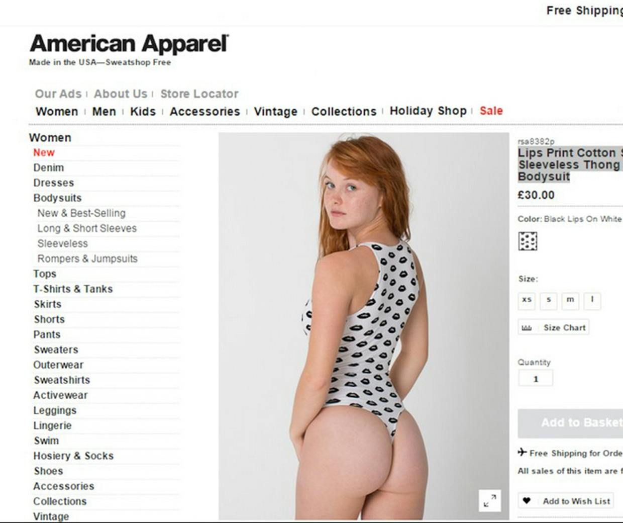 american apparel sexist ads