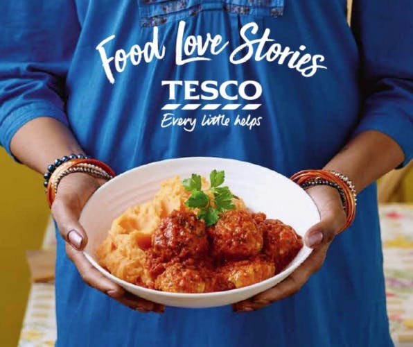Tesco food love stories