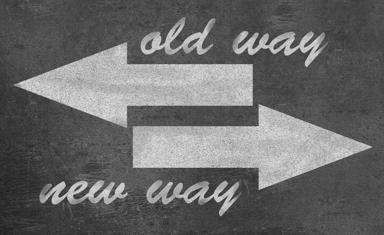 old way new way