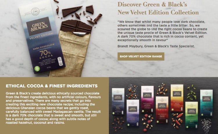 Green and Blacks