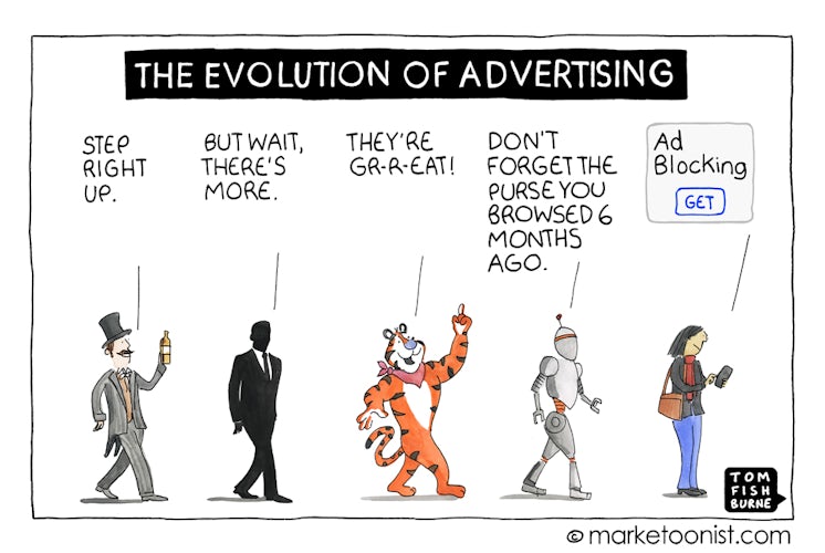 marketoonist on the evolution of advertising