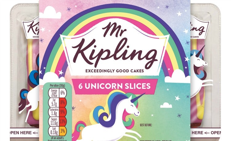 Mr Kipling Unicorn Slice