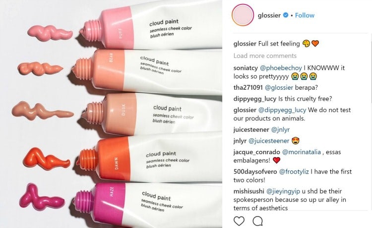 Image result for glossier content strategy