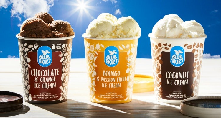 Blue Skies ice cream