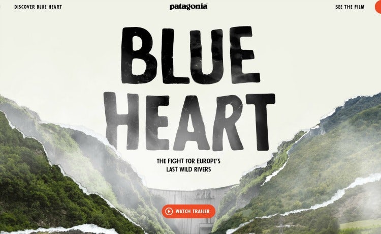 Patagonia Save the Blue Heart