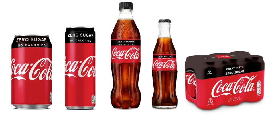 Coke Zero out, Coca-Cola Zero Sugar in due to recipe change