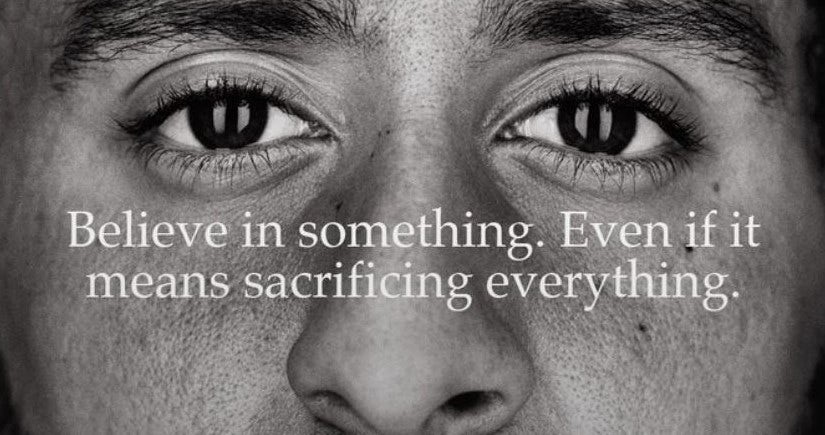 split over impact of Nike's Colin Kaepernick