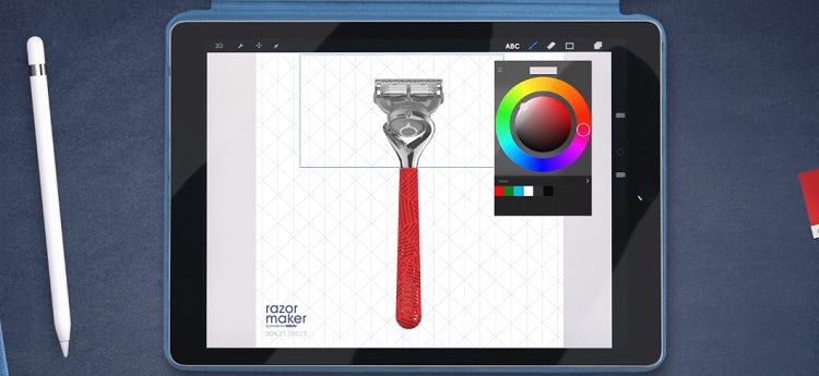 3D printing Gillette razor