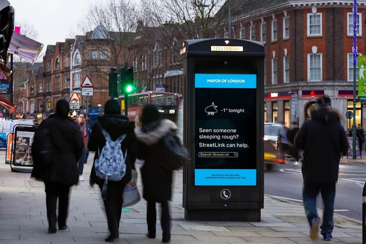 sadiq khan london homeless campaign