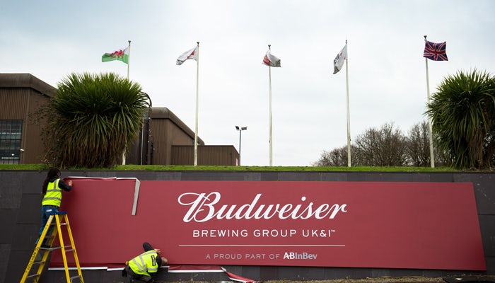 budweiser brewing uk & ireland