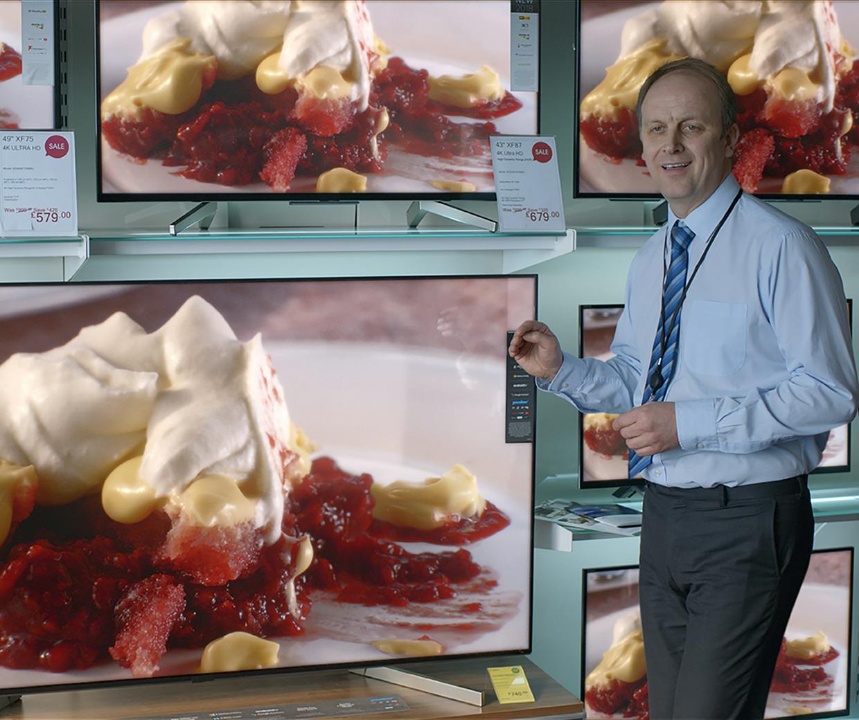 M&S 'This is not just food' campaign trifle