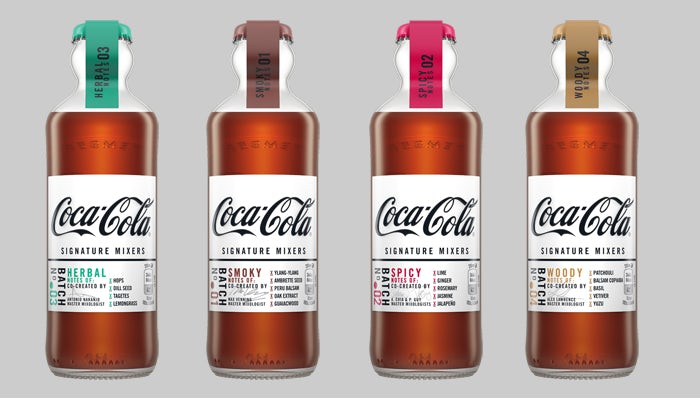 coca cola signature mixers 