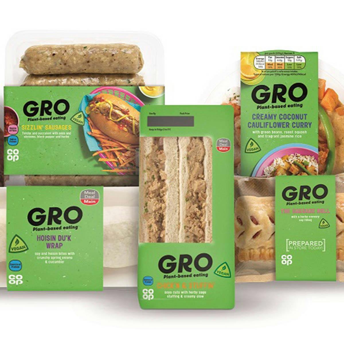 Co Op Rolls Out Meat Free Range As Brands Cash In On Veganuary