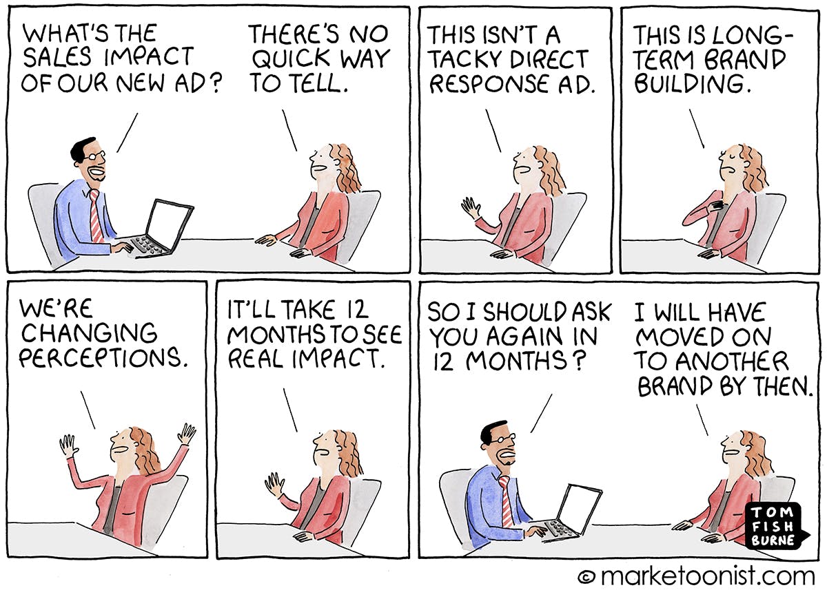 Marketoonist on the sales impact of advertising