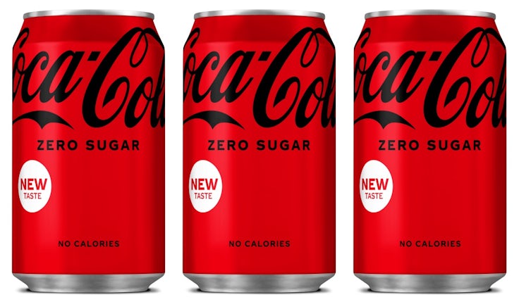 Coca-Cola ditches unified packaging strategy with Zero Sugar push