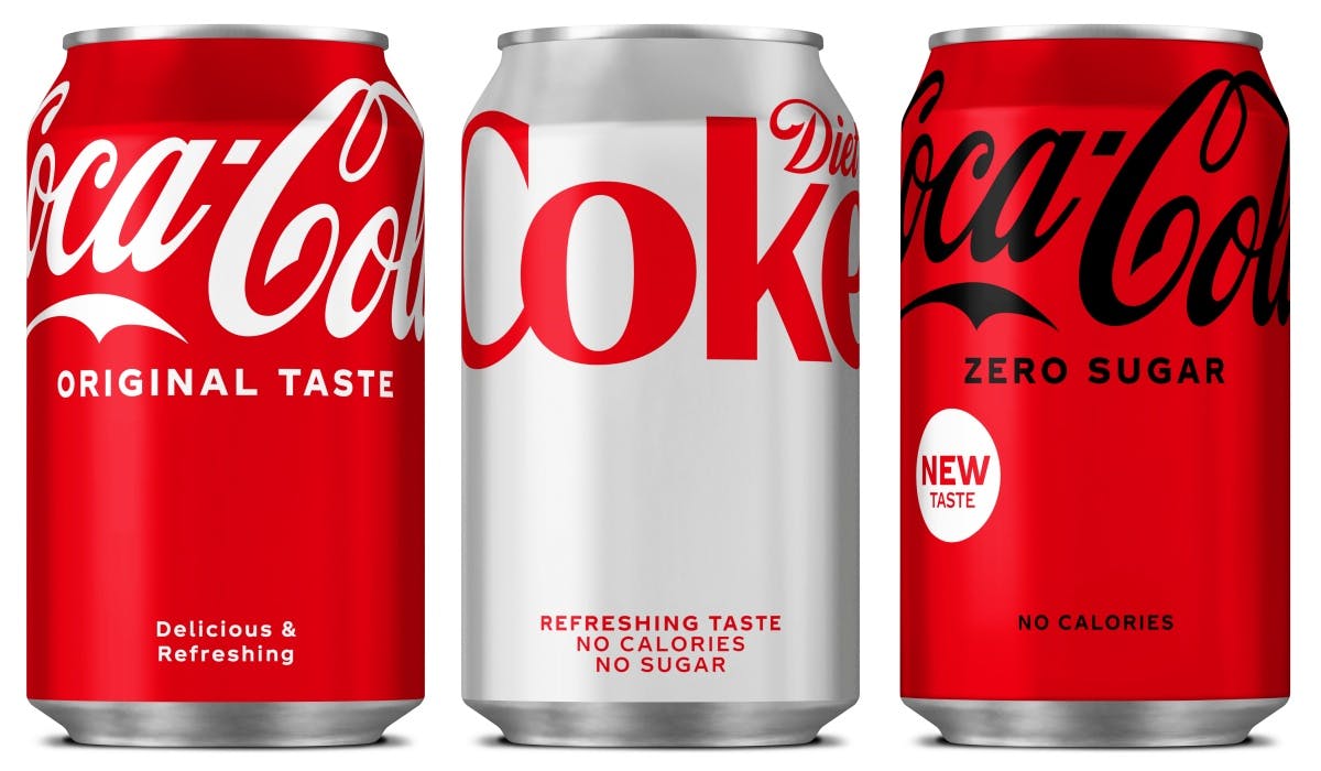 Coca-Cola revamps entire range as it sticks by unified pack strategy