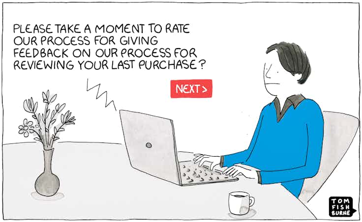 Marketoonist on ratings and reviews