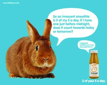 Innocent drinks advert