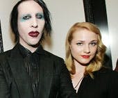 Marilyn Manson and Evan Rachel Wood