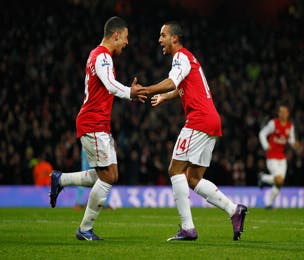 Arsenal Walcott Chamberlain