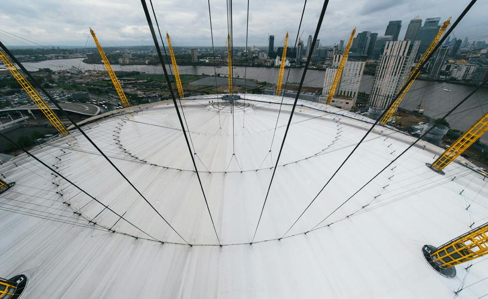 Why The O2 arena is letting Unilever clean its roof