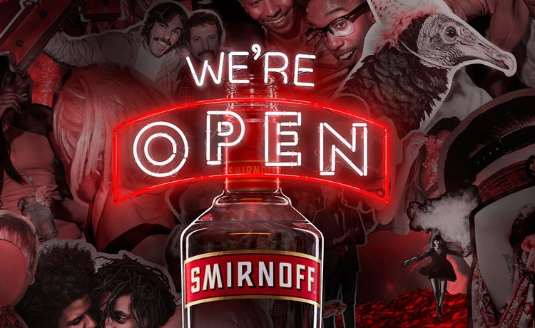 Smirnoff Diageo brand