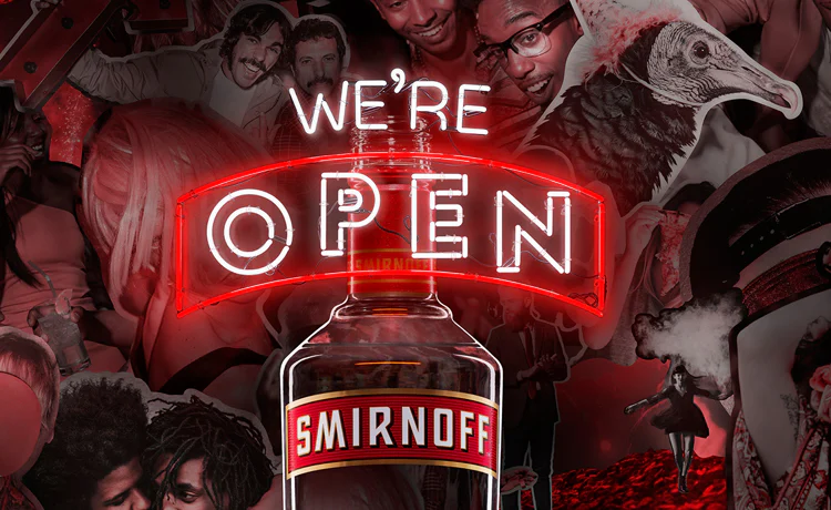 Smirnoff Diageo brand