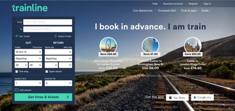 Trainline says it wants to be the ‘Uber of train journeys’