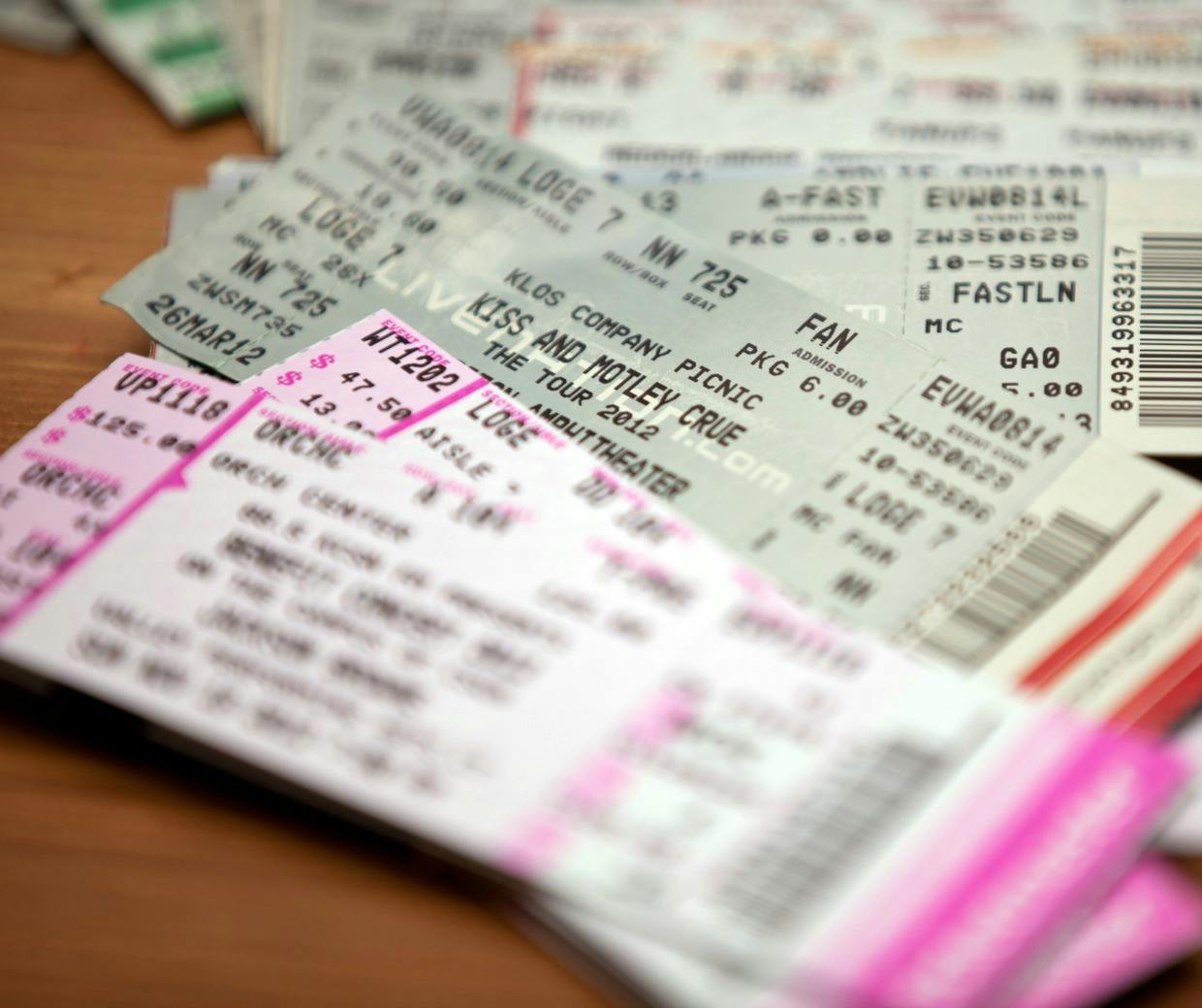 secondary-ticket websites