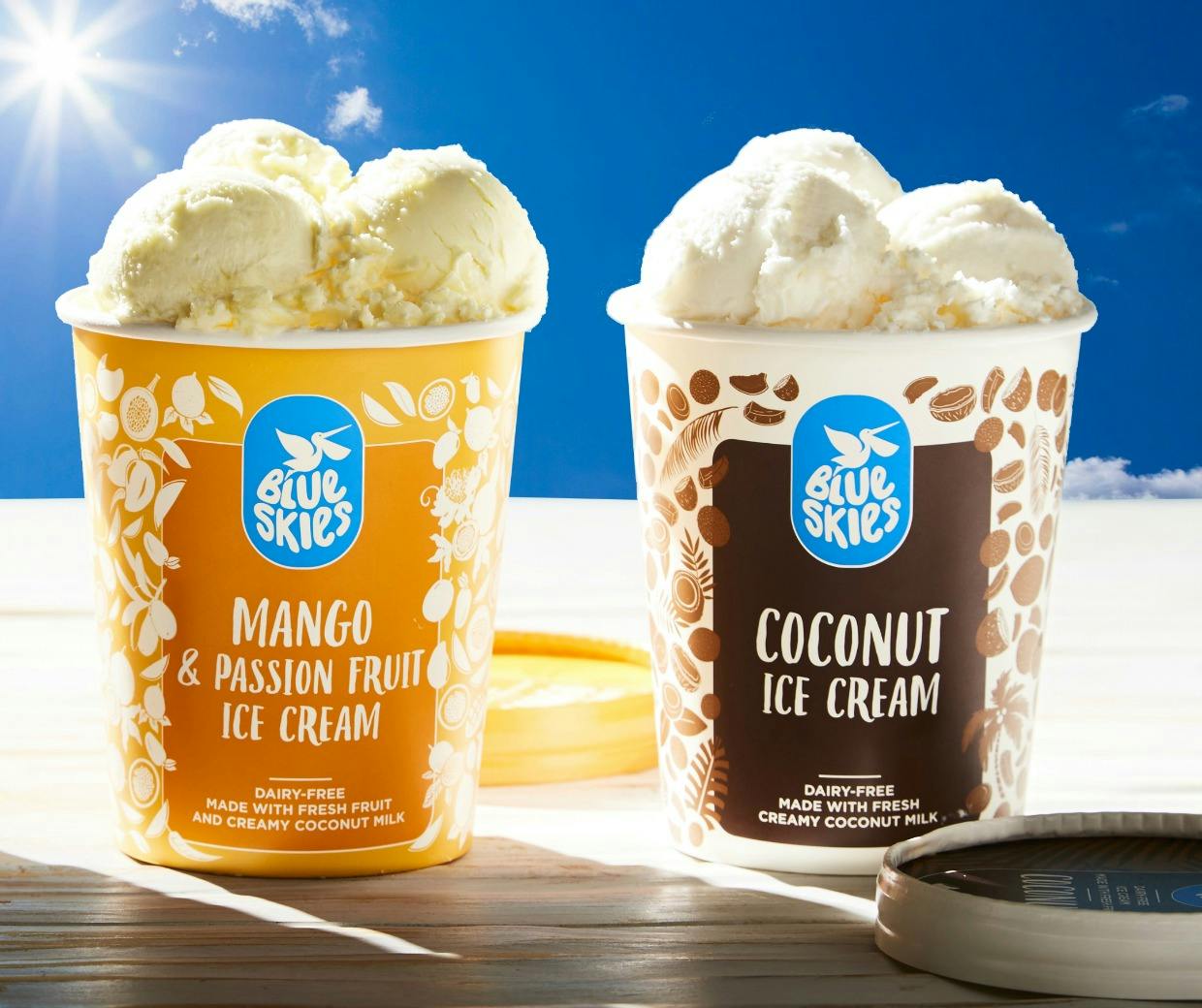 Blue Skies ice cream