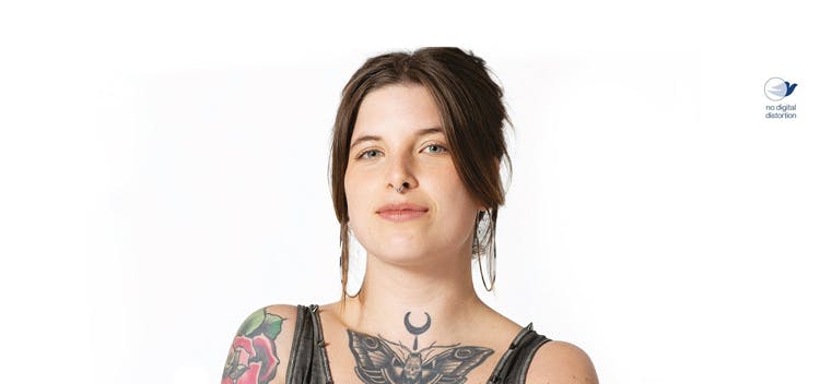 Dove - no digital distortion