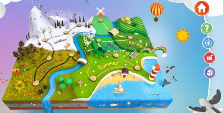 Kinder website