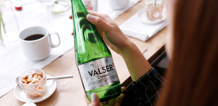 Valser water crowdfunding