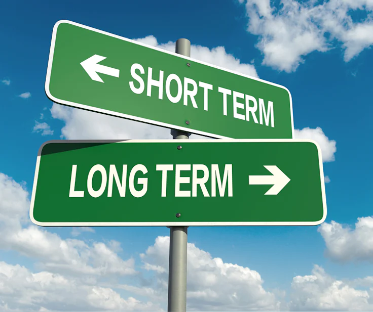 short term versus long term