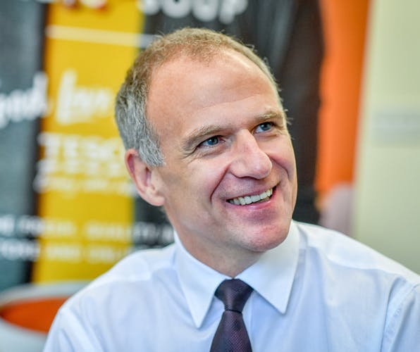 Tesco CEO Dave Lewis