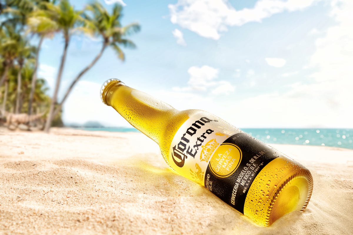 Corona beer bottle